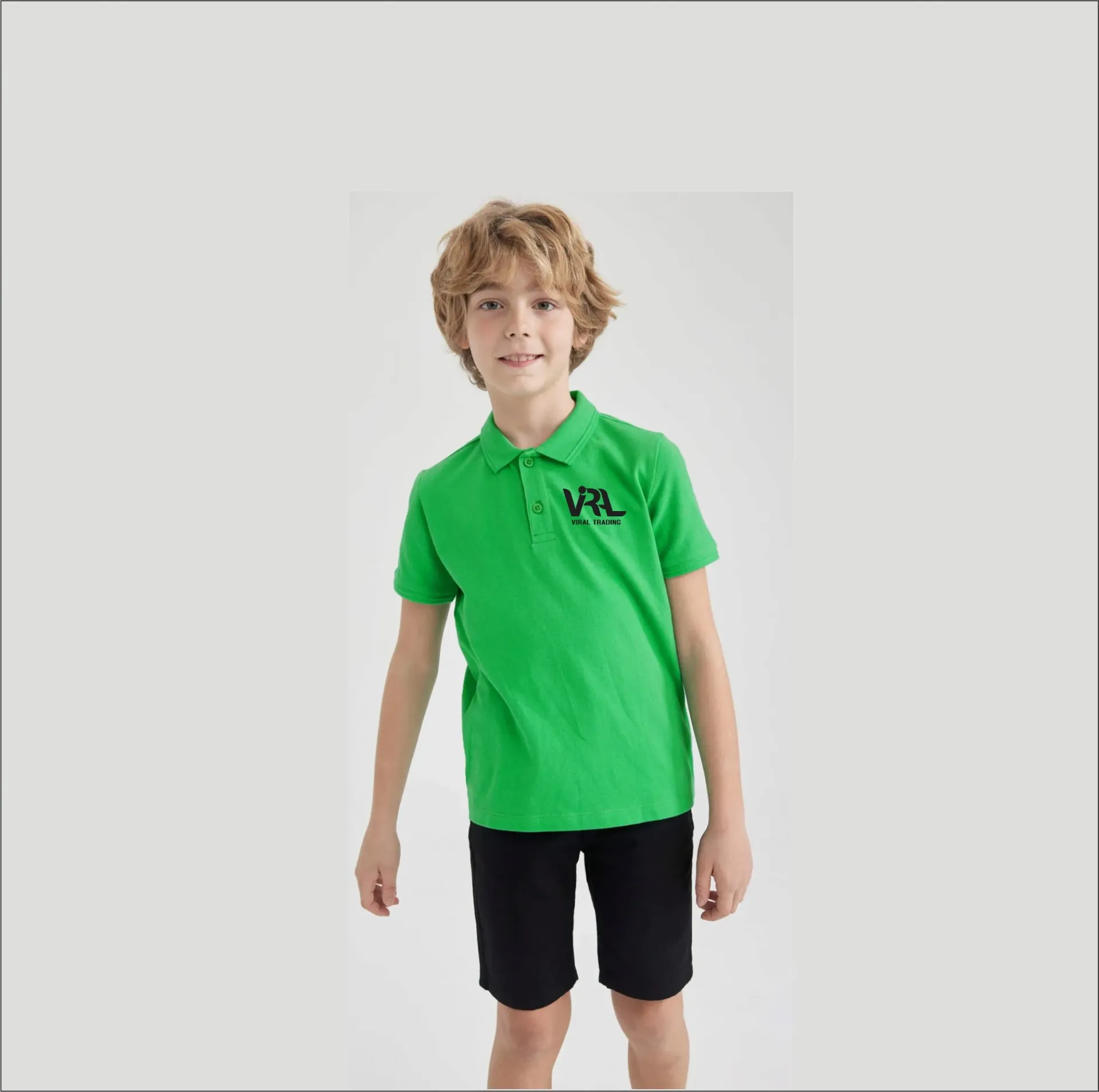Corporate Kids Golf Shirt – 100% Cotton