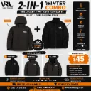 2-in-1 Winter Jacket Combo