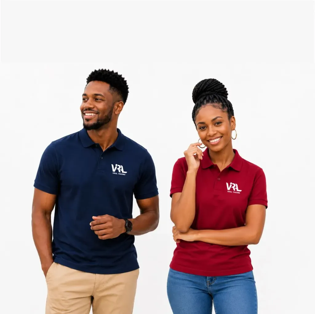 CW002-Unisex Adult Golf Shirt (Black, S)