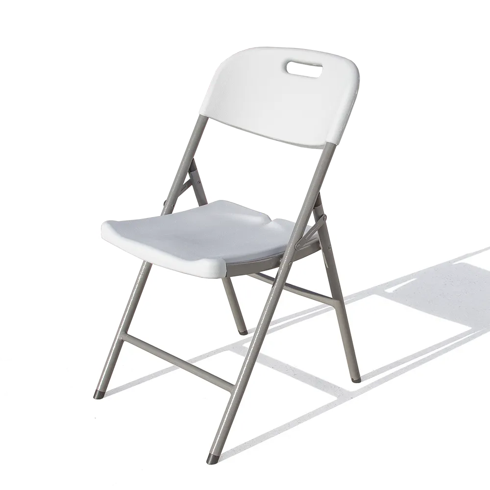 DS007-White Folding Event Chair