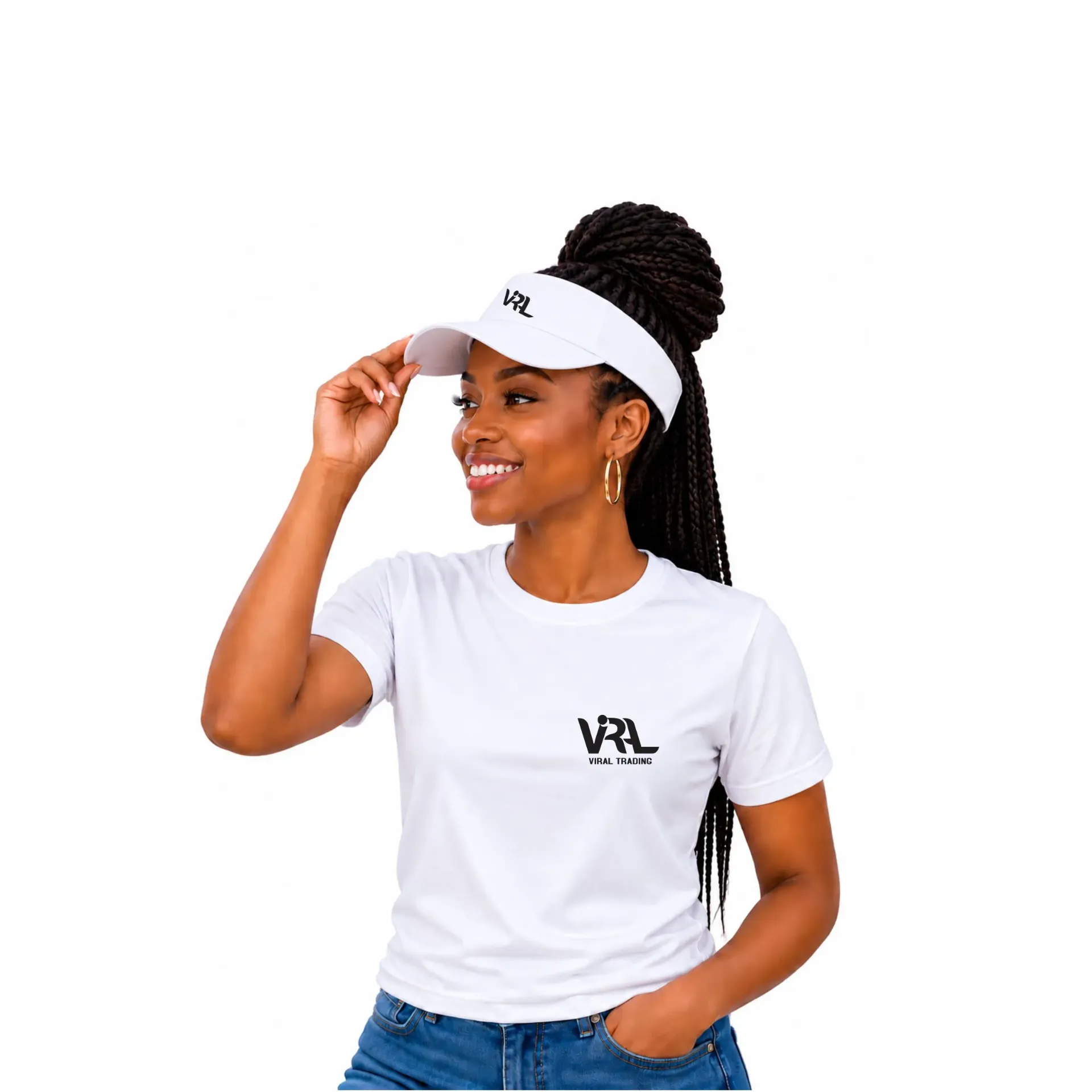 [CW011] CW011 – Branded T-Shirt + Visor Combo