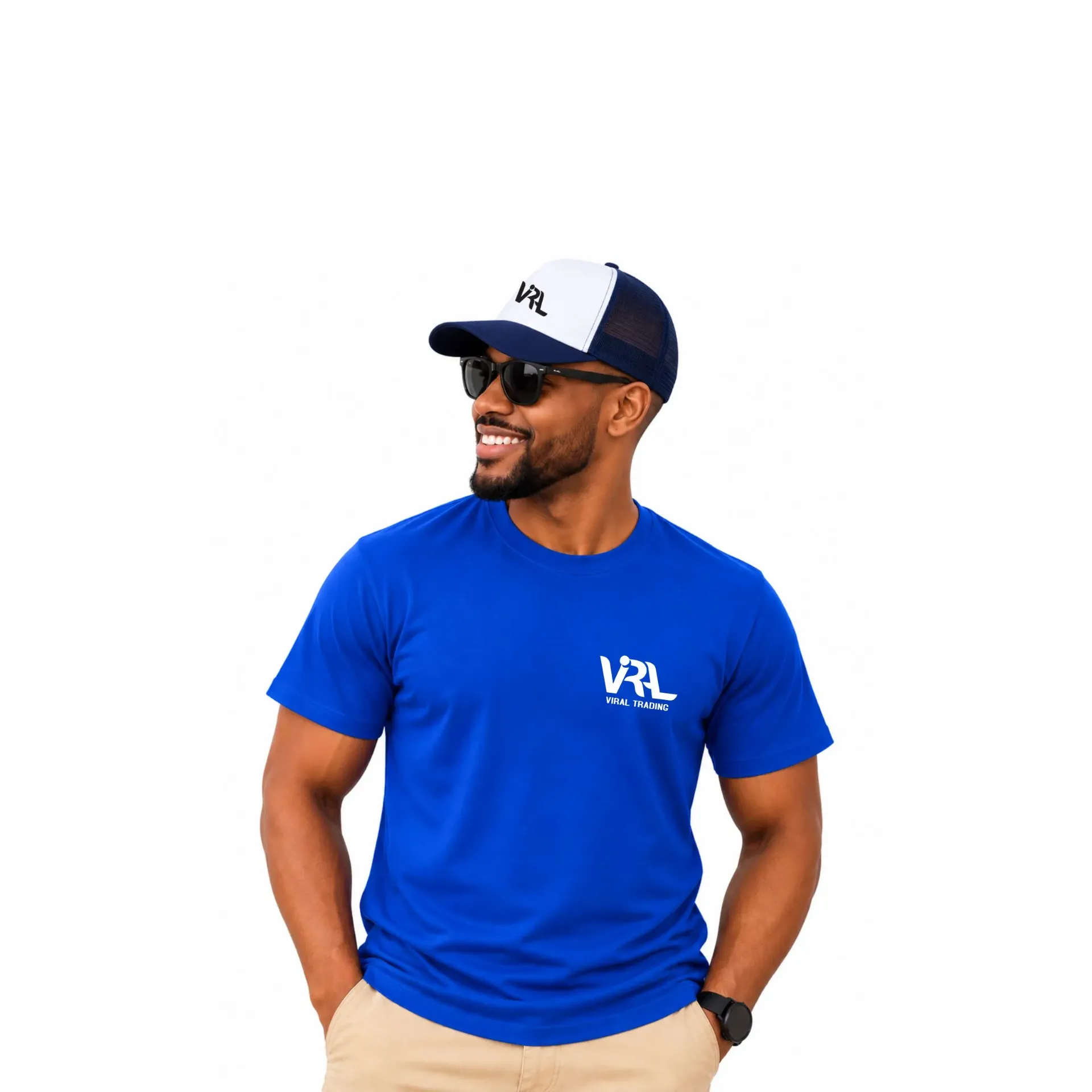 CW012 – Branded T-Shirt + Net Cap Combo