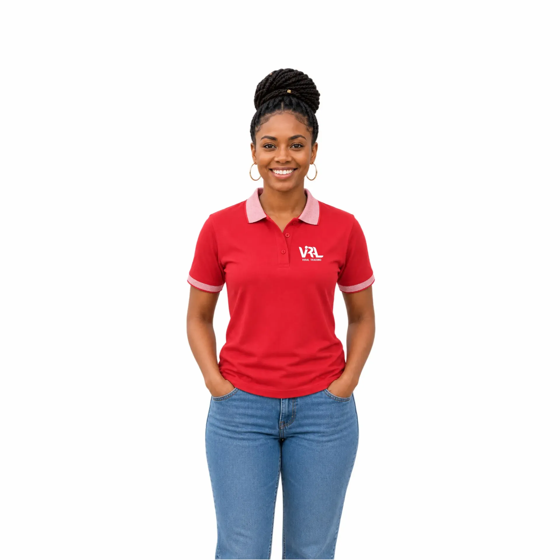 CW014—Premium Golf Interlock Polo