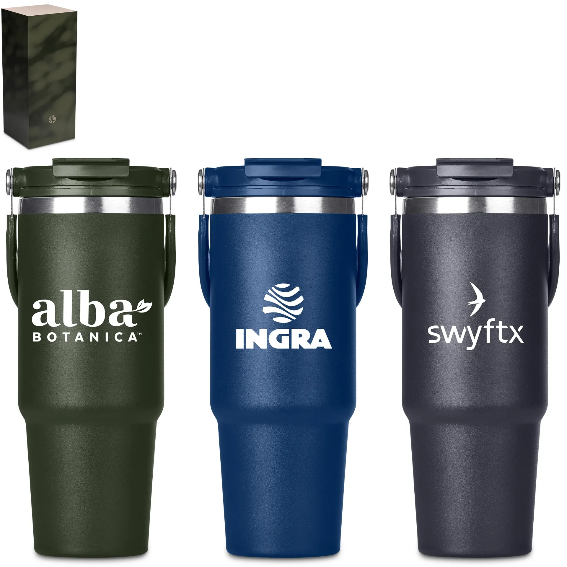 Andy Cartwright Drakensberg Stainless Steel Vacuum Tumbler - 800ml (navy)